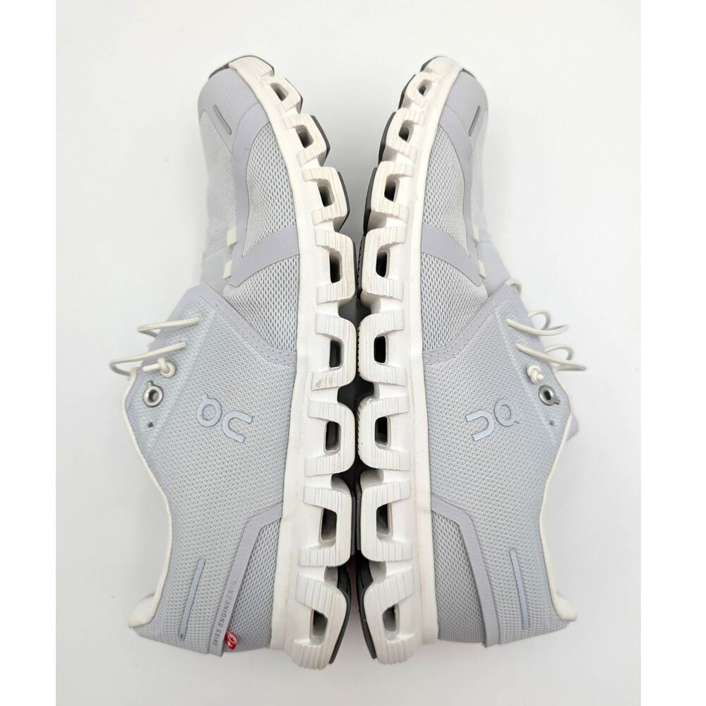 On Cloud 6 Running Sneakers Shoes Lace-Up Men's Glacier/White Size USM9.5 EU43 - Picture 9 of 11